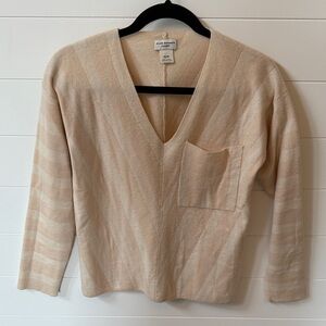 Club Monaco 2 tone Cashmere Sweater